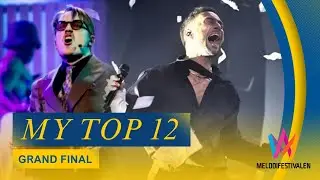 🇸🇪 Melodifestivalen 2025: My Top 12 (GRAND FINAL) | Sweden Eurovision 2025