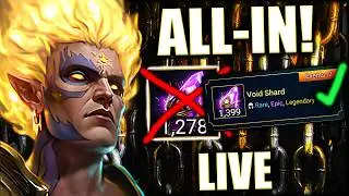 1500 VOID SHARDS for SOLANAR! All-In for 2x & 10x LIVE 