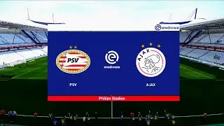 PSV Eindhoven vs Ajax | Philips Stadion | 2020-21 Eredivisie | PES 2021