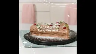Tupperware Christmas Log