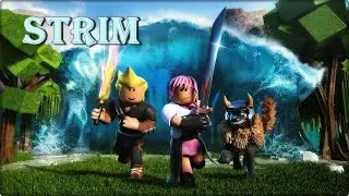 Играем и болтаем попивания чай играя в roblox