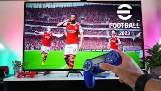 eFootball 2023 (PES 23) - PS4 POV Gameplay Test, Performance, Impression