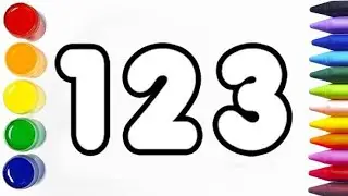 learn to Count From 1 to 10 | Learn To Trace Number | Numbers @tinythinker4