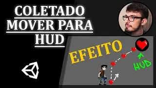Item Coletado Mover para Contador no HUD - Unity