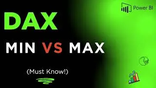 👉 MIN vs MAX in DAX  Aggregation Functions Explained