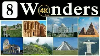 TOP 8 Wonders of the World 2024 | 4K ULTRA HD
