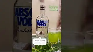 Absolut vodka Cocktail #absolutvodka #cocktail #easytomake #youtubeshorts #trending