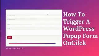 How to make Popup Form with Contact Form 7