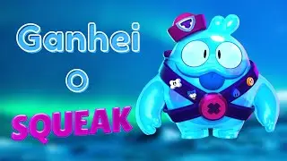 Ganhei o novo Brawler Squeak... Finalmente...
