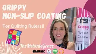 Stop Rulers From Sliding | Quilting Ruler non-slip grip -SPRAY!