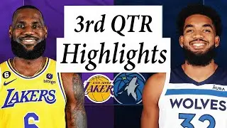 Minnesota Timberwolves vs. Los Angeles Lakers Full Highlights 3rd QTR | Mar 31 | 2022 NBA Season