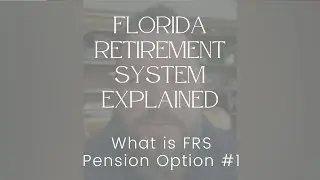 FRS Pension Option 1 - Financial Shorts