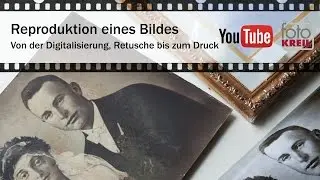 Reproduktion eines Bildes  -von der Digitalisierung bis hin zum Druck