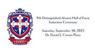 2023 Distinguished Alumni Hall of Fame Induction Ceremony