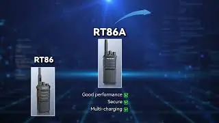 RETEVIS RT86A UHF Long Distance Business Radio with Mic Gain