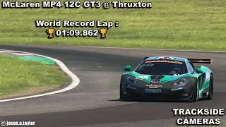 01:09.862 - McLaren MP4-12C GT3 @ Thruxton - Trackside