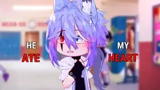 He ate my heart❤️‍🔥  | Meme | Gacha club [Original idea?]