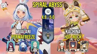 C0 Mualani Permafreeze & C5 Kachina Hot Rock | Spiral Abyss 4.8 | Genshin Impact