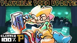 Friday Night Funkin' - PLAYABLE PICO UPDATE (All Gold P Ranks/100%/PFCs) [HARD/NIGHTMARE MODE]