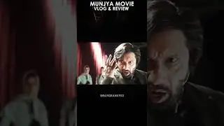 Munjya movie Review and Vlog | #movie #review #shorts