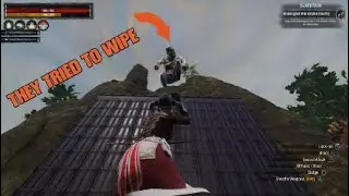 Conan Exiles PVP - Ðîşćîþłëş Øf Wär Vs 3558 Raid Defense!! 3 Clans!! #pvp #conanexiles #war