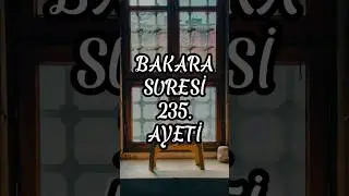 Bakara Suresi 235. Ayeti, Kur'an-ı Kerim Meali. 