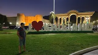 Худжанд |  Прогулка по парку Вечером |  khujand 2020