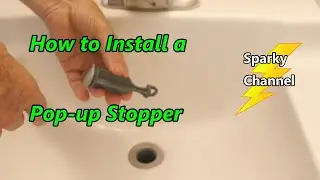How to Install a Pop-up Stopper on a Bath Faucet