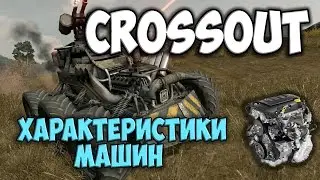 Crossout - Новости + обзор Характеристики машин
