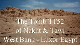 Tomb TT52 Nakht & Tawi, West Bank, Luxor, Egypt, North Africa
