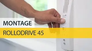RolloDrive 45 einbauen & anlernen: elektrischer Gurtwickler für Rollläden