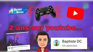 2 ans sur youtube...