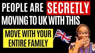 NEW!!! EASIEST WAY TO MOVE TO UK WITH DEPENDANTS, FREE ACCOMMODATION