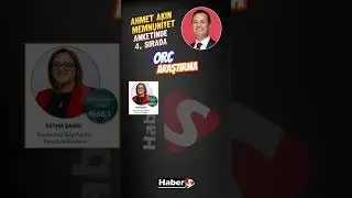 AHMET AKIN MEMNUNİYET ANKETİNDE 4  SIRADA  #reels #kesfet #ahmetakın