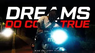 DREAMS DO COME TRUE ✨ | DREAM BIKE DELIVERY VLOG