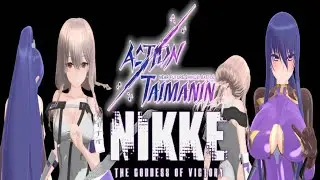 [MMD] Nikke x Action Taimanin | Akiyama Rinko X Scarlet Simple Dimple