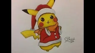 Dibujando a pikachu / Un especial de navidad