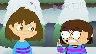 Modern Frisk Meets Classic Frisk