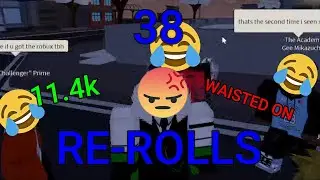 Mighty Omega - WASTING 11.4K ROBUX ON CLAN REROLLS