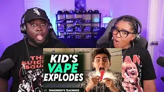 Kidd and Cee Reacts To Kids Vape Explodes