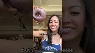 comparing the korean convenience store bagel to new york bagels! #shorts