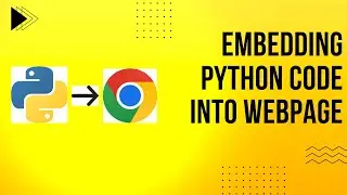 Embedding Python Code into Webpage | PyScript