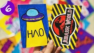 Бумажные сюрпризы Распаковка / Принцессы Диснея / Парк Юрского периода/ ВЫПУСК 6