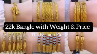 22k Gold Bangle Designs with Price and 