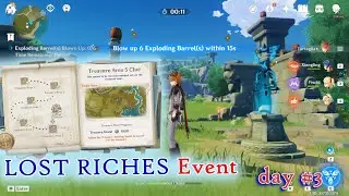 Lost Riches Event, Cuijue Slope, Windrise & Co-op Challenge | Genshin Impact