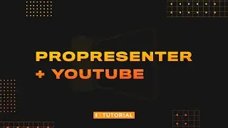 How to Live Stream to YouTube from ProPresenter 7 using RTMP