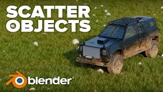 Easy Grass with Geometry Nodes in Blender
