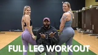 SQUAD LEG DAY - Raw, mic'd up full leg workout