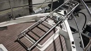 Полировка нержавейки от катера Courier 970. Третий выпуск.