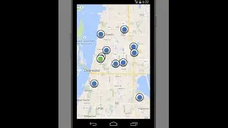 Android Map with Preset LatLng Android Studio